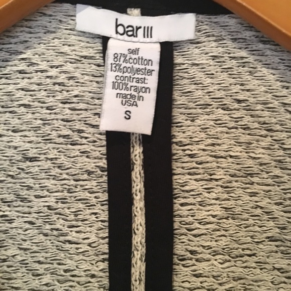 Bar III 3/4 Sleeve Jacket - Picture 3 of 4